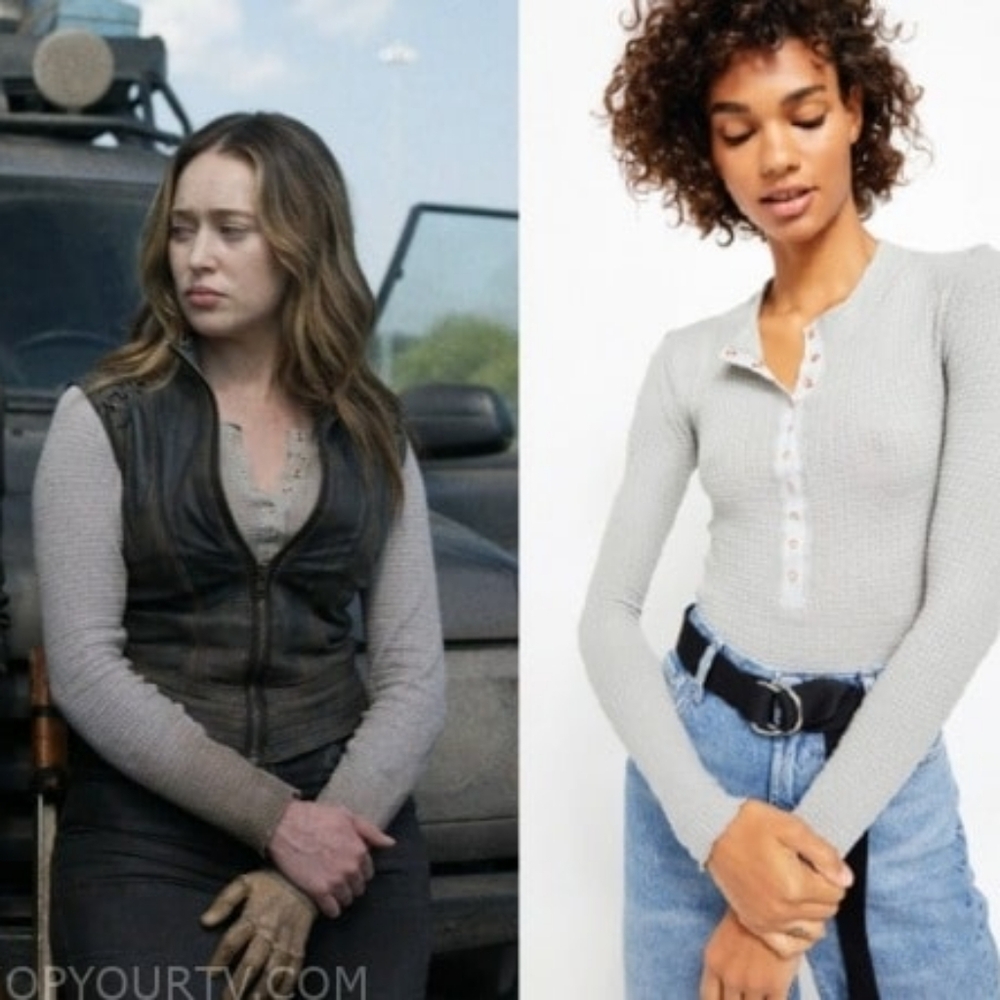 Free People One Of The Girls Henley Top